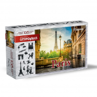 Фигурные деревянные пазлы "Citypuzzles: Париж"