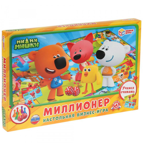 Настольная игра-ходилка МиМиМишки Миллионер